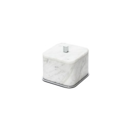 Giobagnara, Polo Arabescato White Marble Bathroom Set, Large box