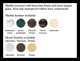 Giobagnara, Positano Black Portoro Marble Bathroom set, Long rectangular valet tray, small