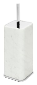 Giobagnara, Polo Arabescato White Marble Bathroom Set, Toilet brush