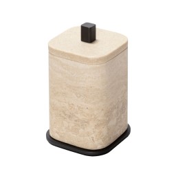 Giobagnara, Polo Travertino Marble Bathroom Set, Small box