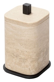 Giobagnara, Polo Travertino Marble Bathroom Set, Small box