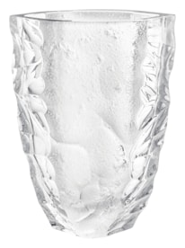 Lalique, Silex vases, Large vase, clear