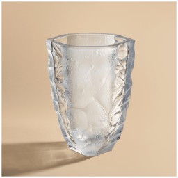 Lalique, Silex vases, Large vase, clear