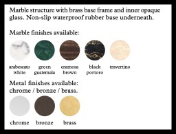 Giobagnara, Positano Black Portoro Marble Bathroom set, Toothbrush holder