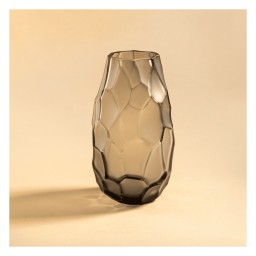 Lalique, Silex vases, Small vase, grey