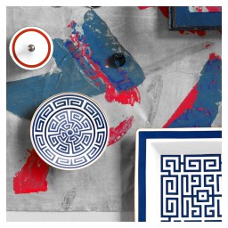 Ginori 1735, Labirinto, Dessert plate