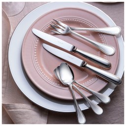 Christofle, Perles cutlery, stainless steel, Dinner fork