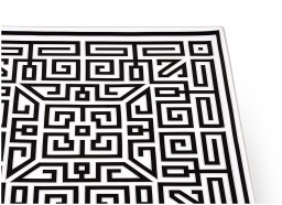 Ginori 1735, Labirinto, Square centerpiece