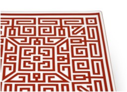 Ginori 1735, Labirinto, Square centerpiece