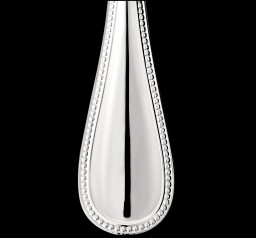 Christofle, Perles cutlery, stainless steel, Serving fork