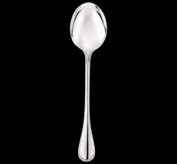 Christofle, Perles cutlery, stainless steel, Serving spoon