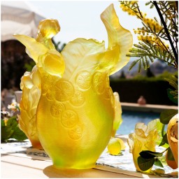 Daum, Citrus, Magnum vase