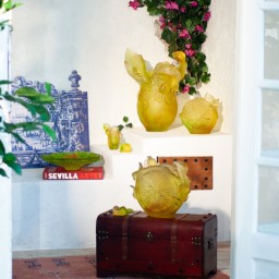 Daum, Citrus, Large vase