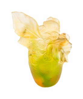 Daum, Citrus, Small vase