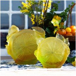 Daum, Citrus, Medium vase