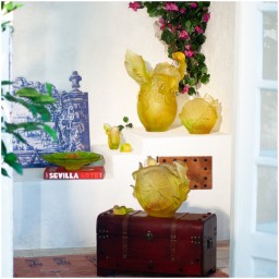 Daum, Citrus, Medium vase