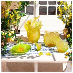 Daum, Citrus, Small vase