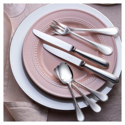 Christofle, Perles cutlery, stainless steel, Cake fork