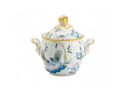 Ginori 1735, Oro Di Doccia, Coffee set sugar bowl