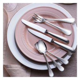 Christofle, Perles cutlery, stainless steel, Espresso spoon