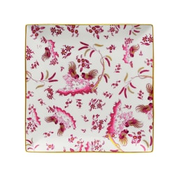 Ginori 1735, Oro Di Doccia, Square plate