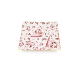 Ginori 1735, Oro Di Doccia, Square plate