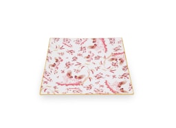 Ginori 1735, Oro Di Doccia, Large square plate