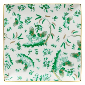 Ginori 1735, Oro Di Doccia, Square plate