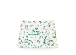 Ginori 1735, Oro Di Doccia, Square plate