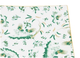 Ginori 1735, Oro Di Doccia, Square plate