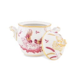 Ginori 1735, Oro Di Doccia, Coffee set sugar bowl