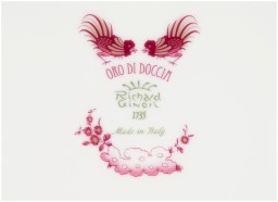 Ginori 1735, Oro Di Doccia, Coffee set sugar bowl