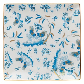 Ginori 1735, Oro Di Doccia, Square plate