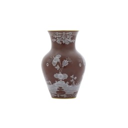 Ginori 1735, Oriente Italiano Castagna & Meringa, Ming vase, castagna