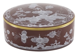 Ginori 1735, Oriente Italiano Castagna & Meringa, Trinket box, castagna