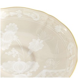 Ginori 1735, Oriente Italiano Castagna & Meringa, Coffee saucer, meringa