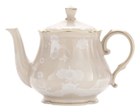 Ginori 1735, Oriente Italiano Castagna & Meringa, Teapot, meringa