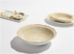 Ginori 1735, Oriente Italiano Castagna & Meringa, Serving bowl