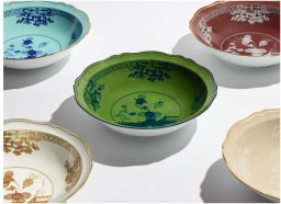 Ginori 1735, Oriente Italiano Castagna & Meringa, Serving bowl