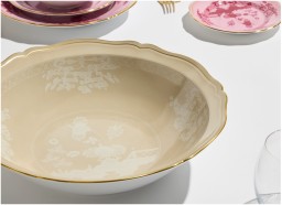 Ginori 1735, Oriente Italiano Castagna & Meringa, Serving bowl