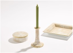 Ginori 1735, Oriente Italiano Castagna & Meringa, Candleholder