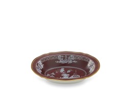Ginori 1735, Oriente Italiano Castagna & Meringa, Oval bowl