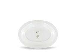 Ginori 1735, Oriente Italiano Castagna & Meringa, Oval bowl