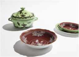 Ginori 1735, Oriente Italiano Castagna & Meringa, Serving bowl