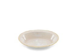 Ginori 1735, Oriente Italiano Castagna & Meringa, Oval bowl