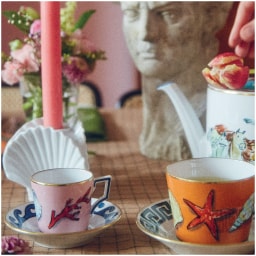 Ginori 1735, Il viaggio di Nettuno, Coffee set for two