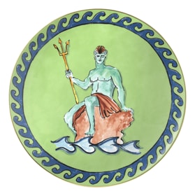 Ginori 1735, Il viaggio di Nettuno, Presentation plate