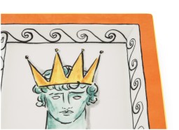 Ginori 1735, Il viaggio di Nettuno, LARGE SQUARE CHANGE TRAY