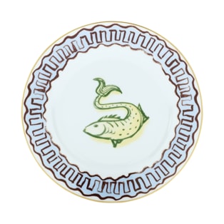 Ginori 1735, Il viaggio di Nettuno, Dessert plate