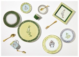 Ginori 1735, Il viaggio di Nettuno, Dessert plate